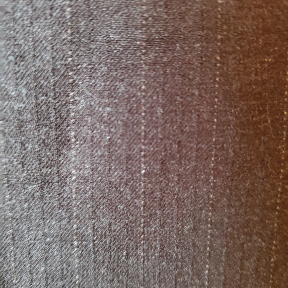 RW&CO. Patricia grey suit a-line pinstripe skirt - Picture 5 of 5